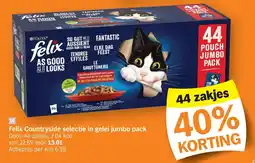 Albert Heijn Felix Countryside selectie in gelei jumbo pack aanbieding
