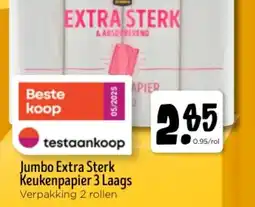 Jumbo Jumbo Extra Sterk Keukenpapier 3 Laags aanbieding