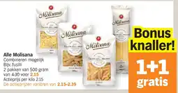 Albert Heijn Alle Molisana aanbieding