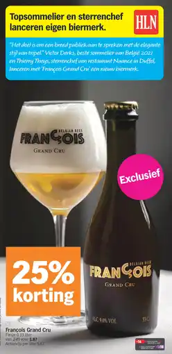 Albert Heijn François Grand Cru aanbieding