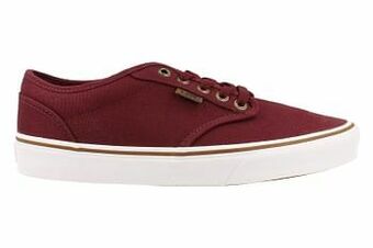 Berca Shoes Vans Veterschoen Heren Atwood Port Royale - Bordeaux aanbieding