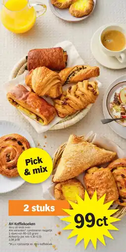 Albert Heijn AH Koffiekoeken Pick & Mix aanbieding