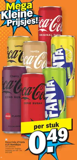 Albert Heijn Coca-Cola of Fanta aanbieding