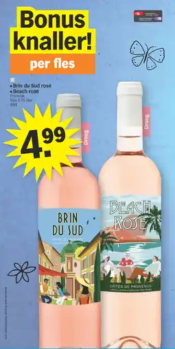 Albert Heijn Brin du Sud rosé, Beach rosé aanbieding