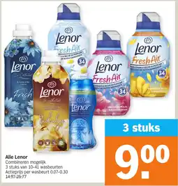 Albert Heijn Alle Lenor aanbieding
