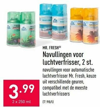 ALDI Navullingen voor luchtverfrisser aanbieding