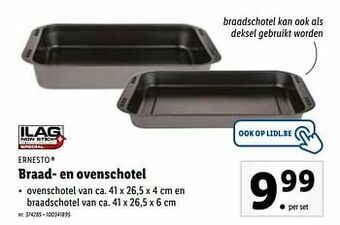 Lidl Braad- en ovenschotel aanbieding