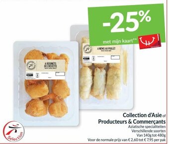 Intermarché Collection d'Asie of Producteurs & Commercants aanbieding