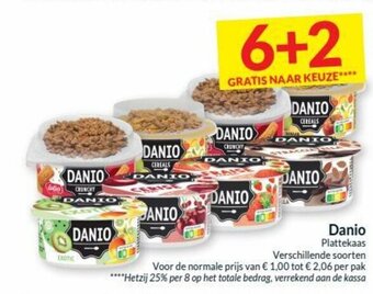 Intermarché Danio Plattekaas aanbieding