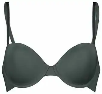 HEMA HEMA Voorgevormde Bh Met Beugel Recycled/micro Donkergroen (donkergroen) aanbieding