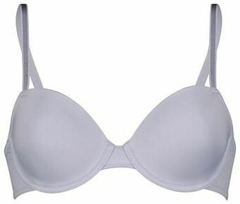 HEMA HEMA Voorgevormde Bh Met Beugel Recycled/micro Lichtblauw (lichtblauw) aanbieding
