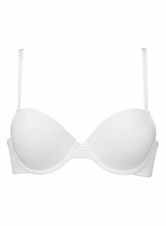 HEMA HEMA Voorgevormde Bh Met Beugel Recycled/micro Wit (wit) aanbieding