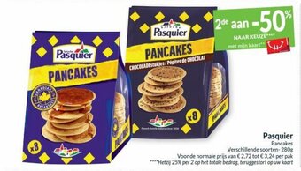 Intermarché Pasquier Pancakes aanbieding