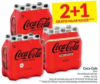 Intermarché Coca-Cola Zero aanbieding