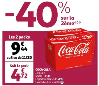 Auchan Coca Cola aanbieding