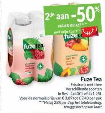 Intermarché Fuze Tea aanbieding