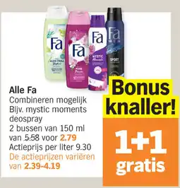 Albert Heijn Alle Fa aanbieding