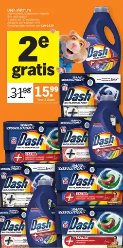 Albert Heijn Dash Platinum aanbieding