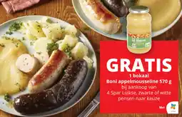 Spar Boni appelmousseline aanbieding
