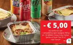 Spar Spar lasagne aanbieding