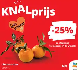 Spar Clementines aanbieding