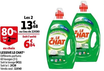 Auchan Lessive Le Chat aanbieding