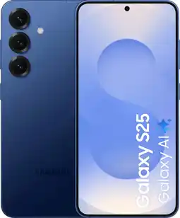 Coolblue Samsung Galaxy S25 256GB Donkerblauw 5G aanbieding