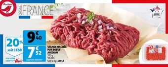 Auchan Viande Hachee Pur Boeuf 700g aanbieding