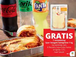 Spar Spar lasagne bolognese aanbieding