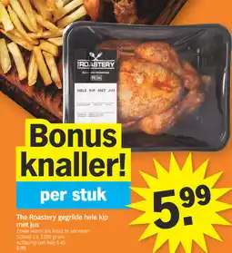 Albert Heijn The Roastery gegrilde hele kip met jus aanbieding