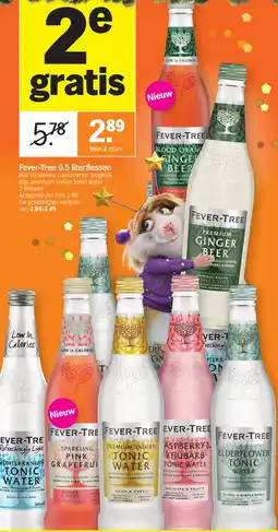 Albert Heijn Fever-Tree 0,5 literflessen aanbieding
