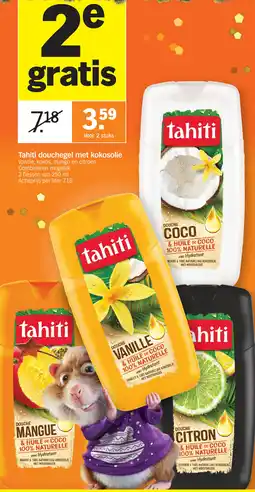 Albert Heijn Tahiti douchegel met kokosolie aanbieding