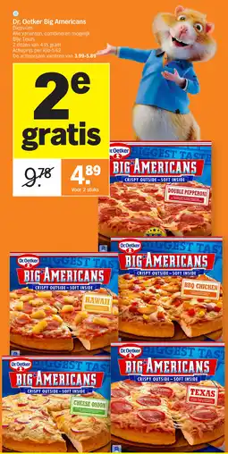 Albert Heijn Dr. Oetker Big Americans aanbieding