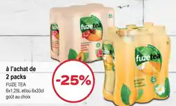 Spar Fuze tea aanbieding