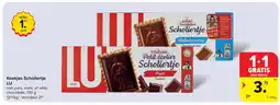 Carrefour Koekjes Scholiertje LU aanbieding