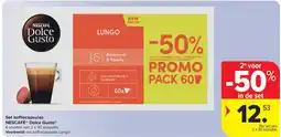 Carrefour Set koffiecapsules NESCAFÉ Dolce Gusto aanbieding