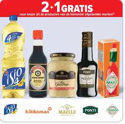 Carrefour naar keuze uit de producten van de hieronder afgebeelde merken (l) aanbieding