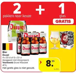 Carrefour Bier Duvel aanbieding