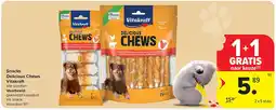 Carrefour Snacks Delicious Chews Vitakraft aanbieding