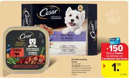 Carrefour Hondenvoeding Cesar aanbieding
