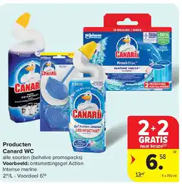 Carrefour Producten Canard WC aanbieding