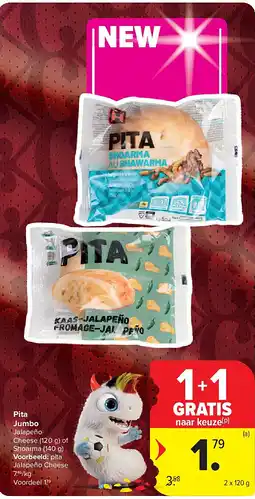 Carrefour Pita Jumbo aanbieding