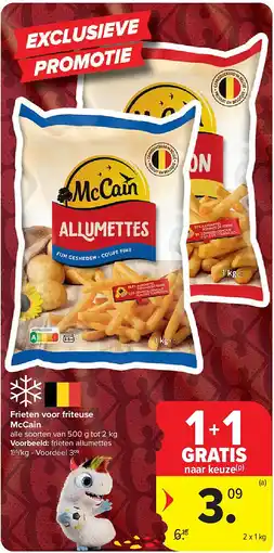 Carrefour Frieten voor friteuse McCain aanbieding