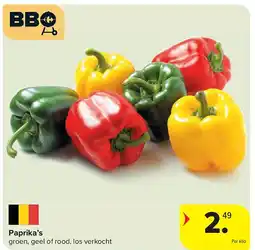 Carrefour Paprika’s aanbieding