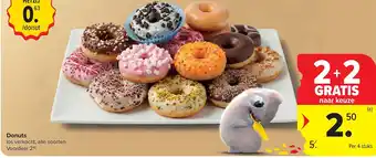 Carrefour Donuts aanbieding