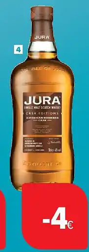Carrefour Whisky Jura en Deveron Jura aanbieding