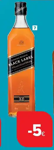 Carrefour Whisky Johnnie Walker, Glenkinchie en Talisker Johnnie Walker aanbieding