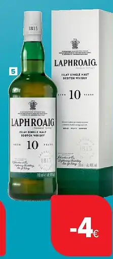 Carrefour Whisky Laphroaig aanbieding