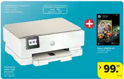 Carrefour Printer Envy Photo 7230 All-in-One + Papier Q5451A A4 aanbieding