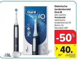 Carrefour Elektrische tandenborstel Oral-B aanbieding